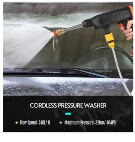 Miniatura 3 de Hidrolavadora Inhalambrica Doble Bateria